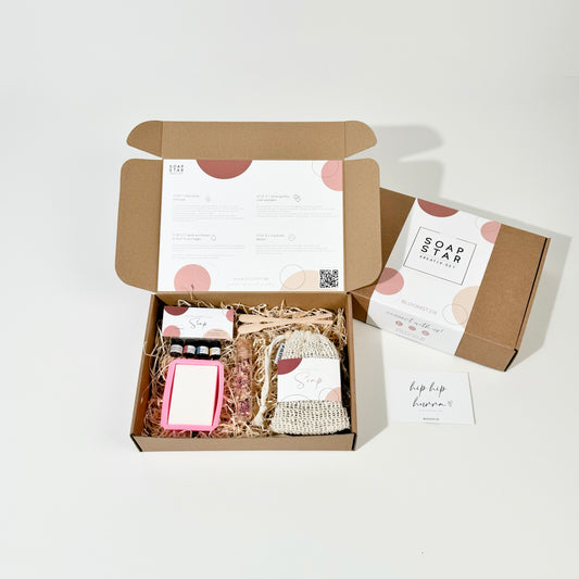 "SOAPSTAR" DIY Seifenset